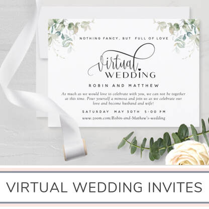 Virtual Wedding Invites