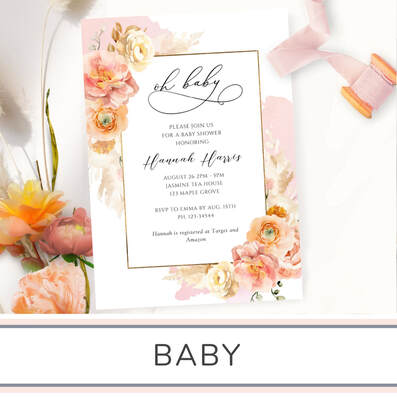Baby Invitation Products